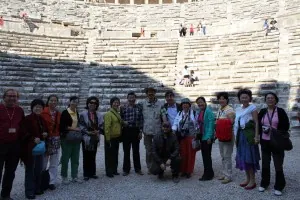 Fotoğraf: Aspendos'da Koreliler